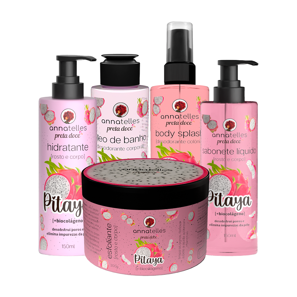 Kit Preta Doce Pitaya