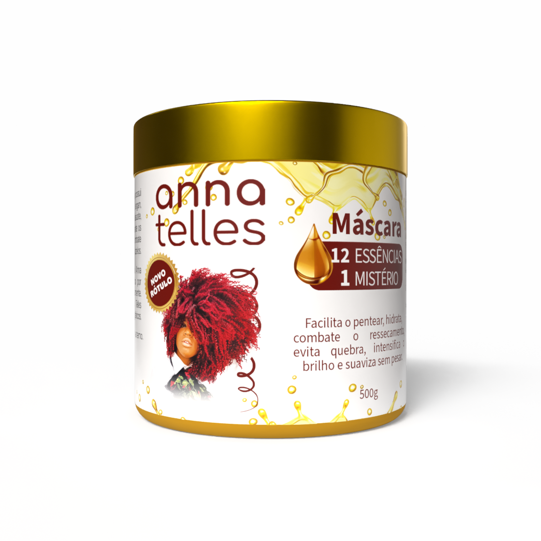 Máscara 12 Essências 1 Mistério Anna Telles 500g