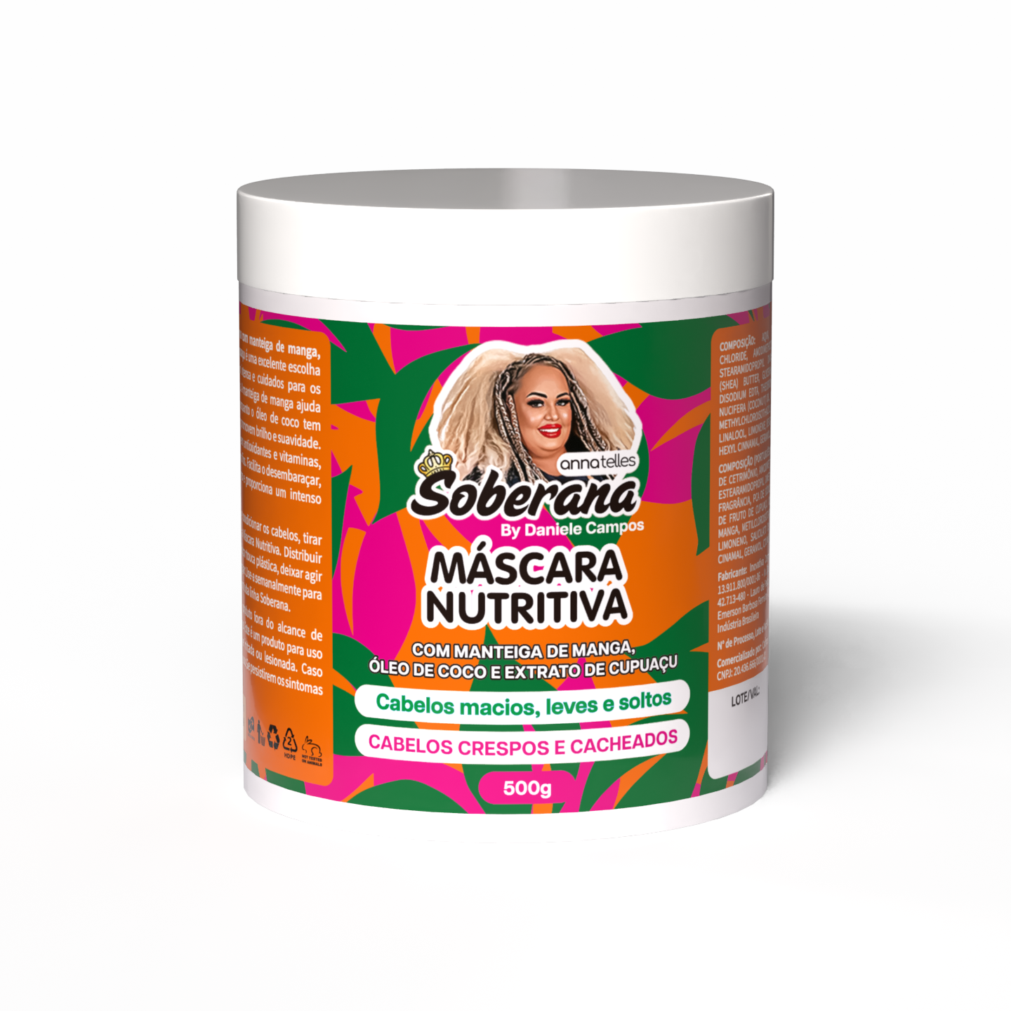 Kit Shampoo Soberana + Condicionador Soberana + Máscara Soberana + Chococreme + Gel Cera