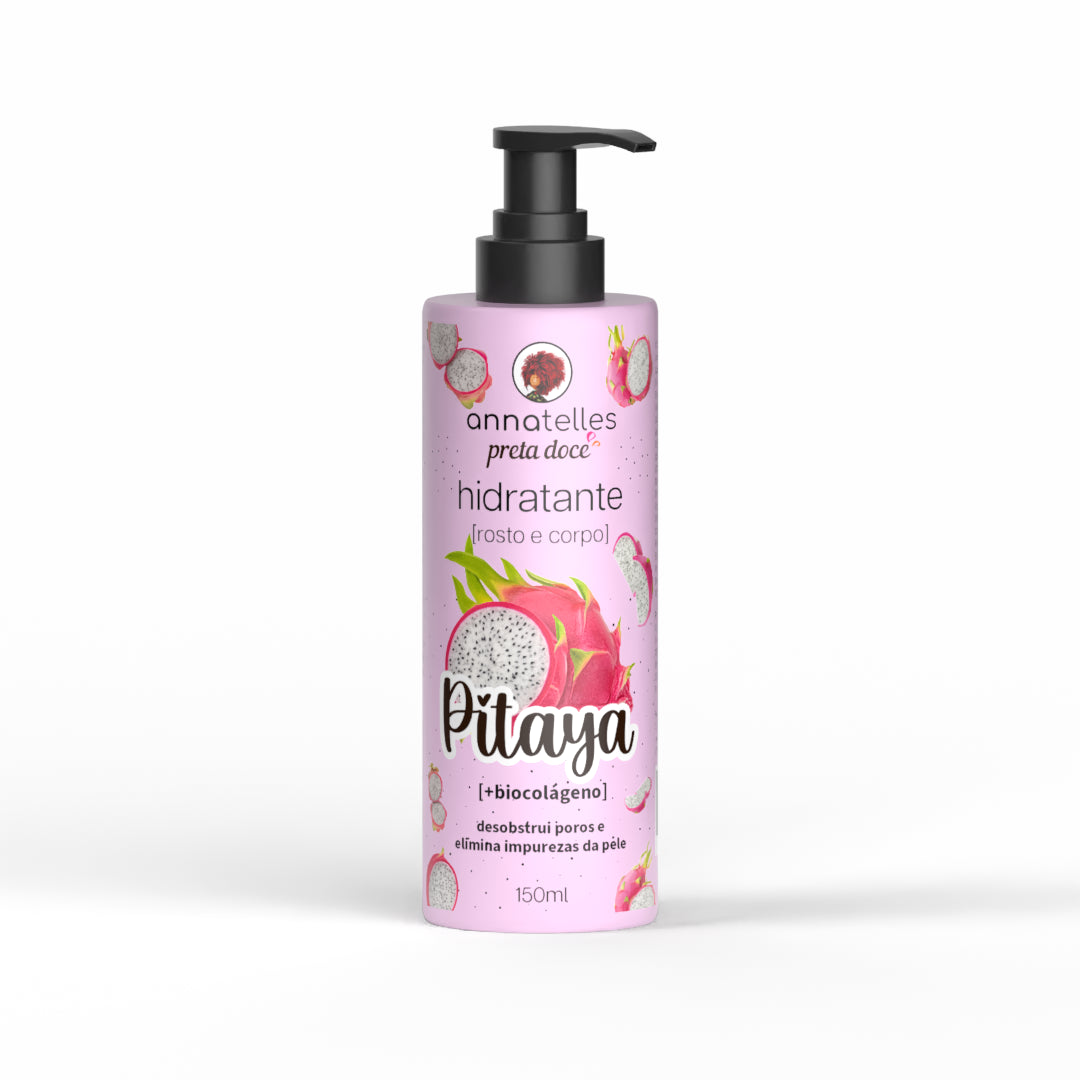 Hidratante Rosto e Corpo Pitaya 150ml - Preta Doce