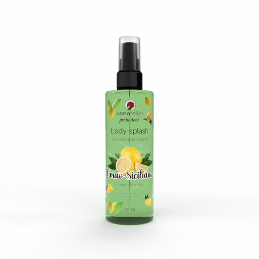 (Atacado) Body Splash Limão Siciliano - Preta Doce