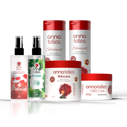 Linha Profissional Anna Telles com Perfume Life e Pétalas