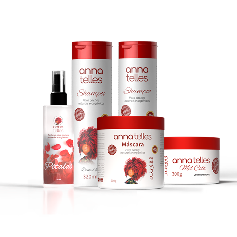Linha Profissional Anna Telles com Perfume Pétalas