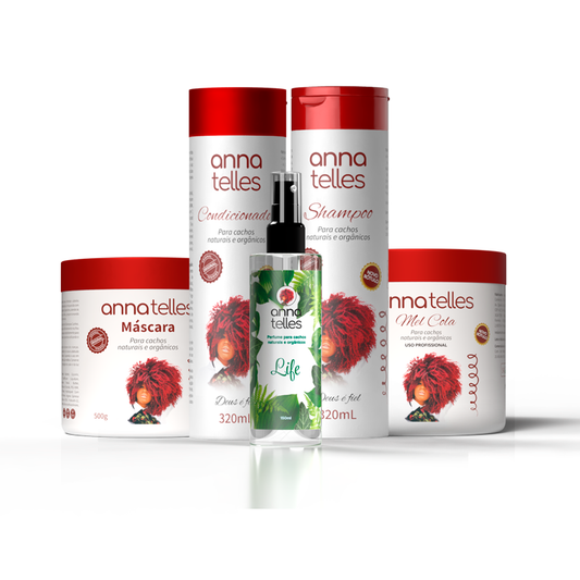 Linha Profissional Anna Telles - Kit Super com Perfume Life
