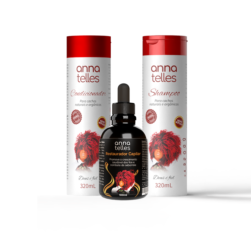 Kit Shampoo + Condicionador + Restaurador