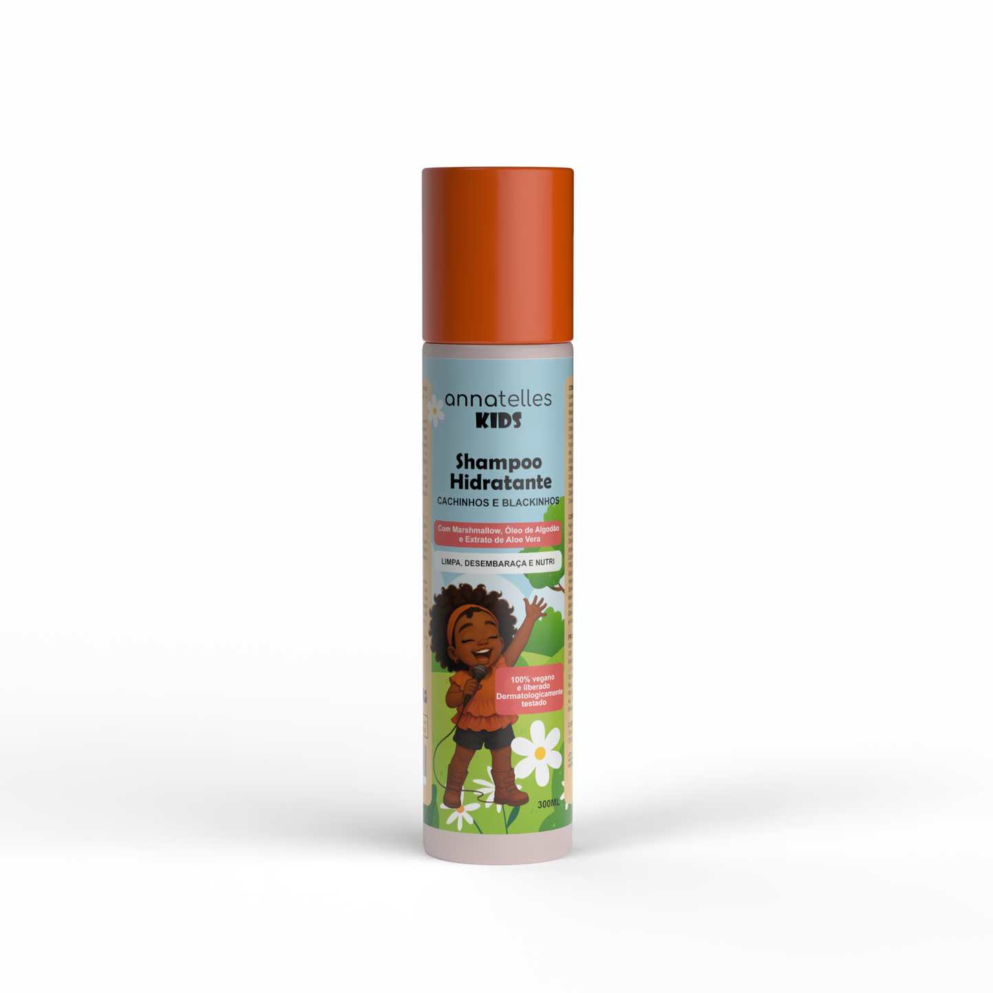 Kit Anna Telles Kids - Shampoo, Condicionador, Creme de pentear e Máscara